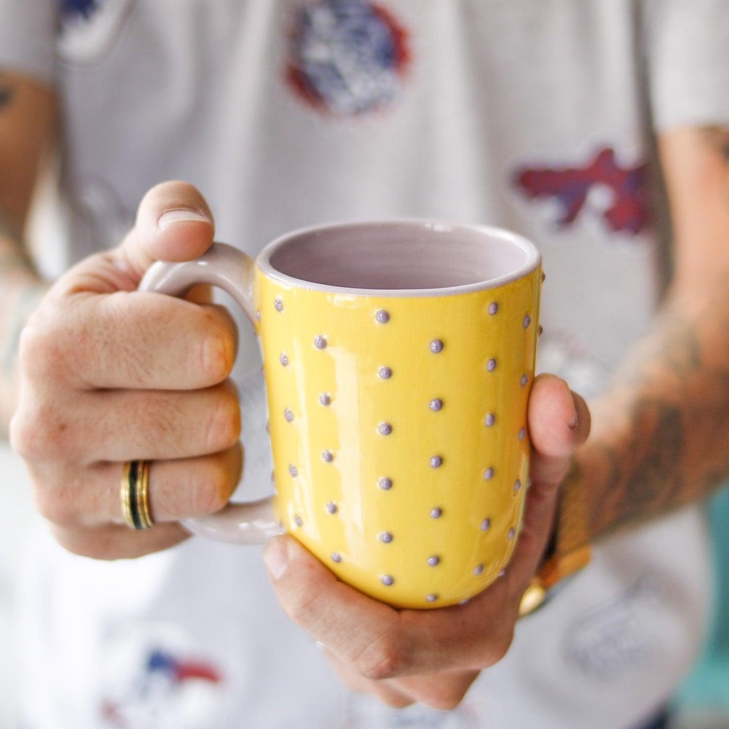 Pepitas | Yellow-Lila