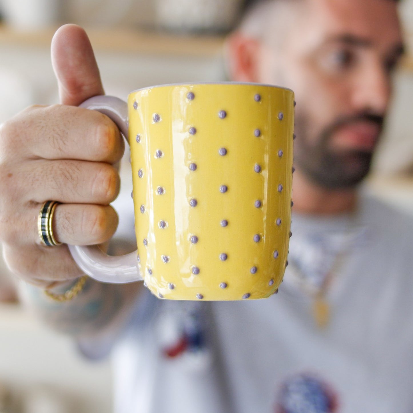 Pepitas | Yellow-Lila